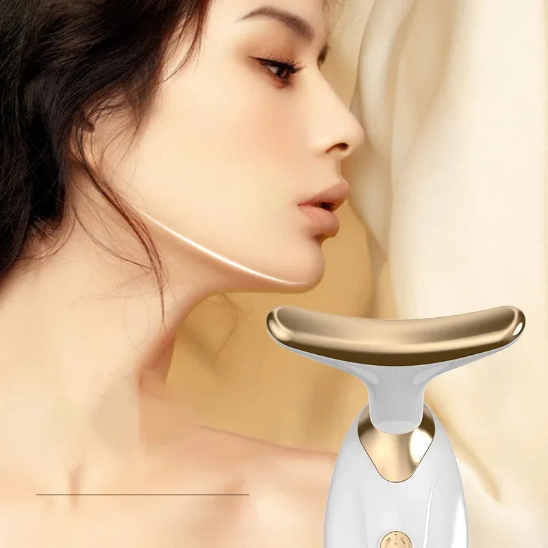 Electric skin tightening care massage device, suitable f