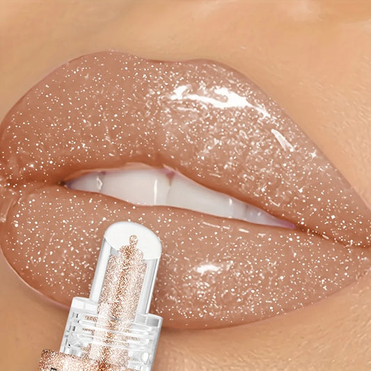 Waterproof Lip gloss, Shine Long-Lasting Moistening Non-Sticky