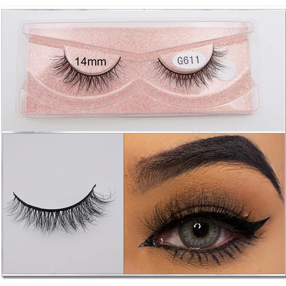 Mink Eyelashes New Soft Natural Full Strip Lashes Vendor