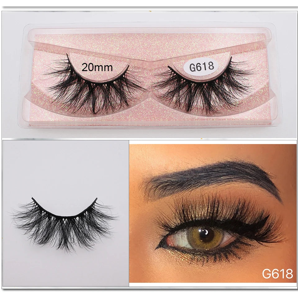 Mink Eyelashes New Soft Natural Full Strip Lashes Vendor