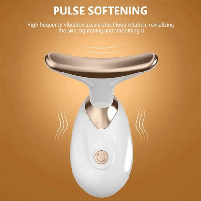 Electric skin tightening care massage device, suitable f