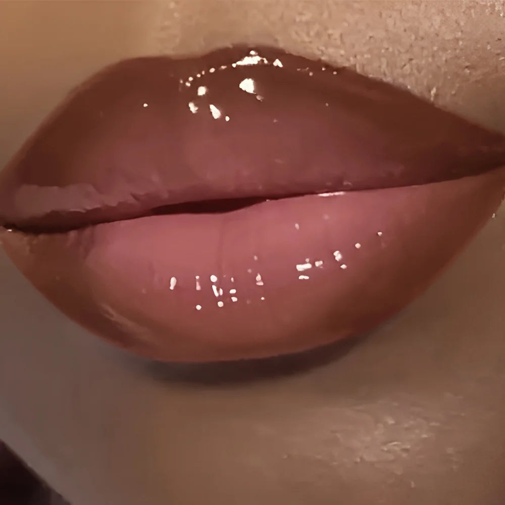 Glossy Lip Set, Shimmer Lip Gloss + Lip Oil + Lip Liner Nourishing