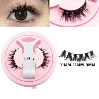 Fluffy Mink Magnetic Lashes Kit - 1 Pair Winged Anime