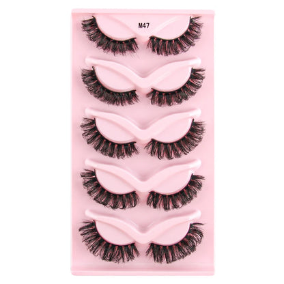 YSDO Fox Eye Lashes Winged End Eye Elongated Eyelashes