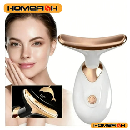 Electric skin tightening care massage device, suitable f