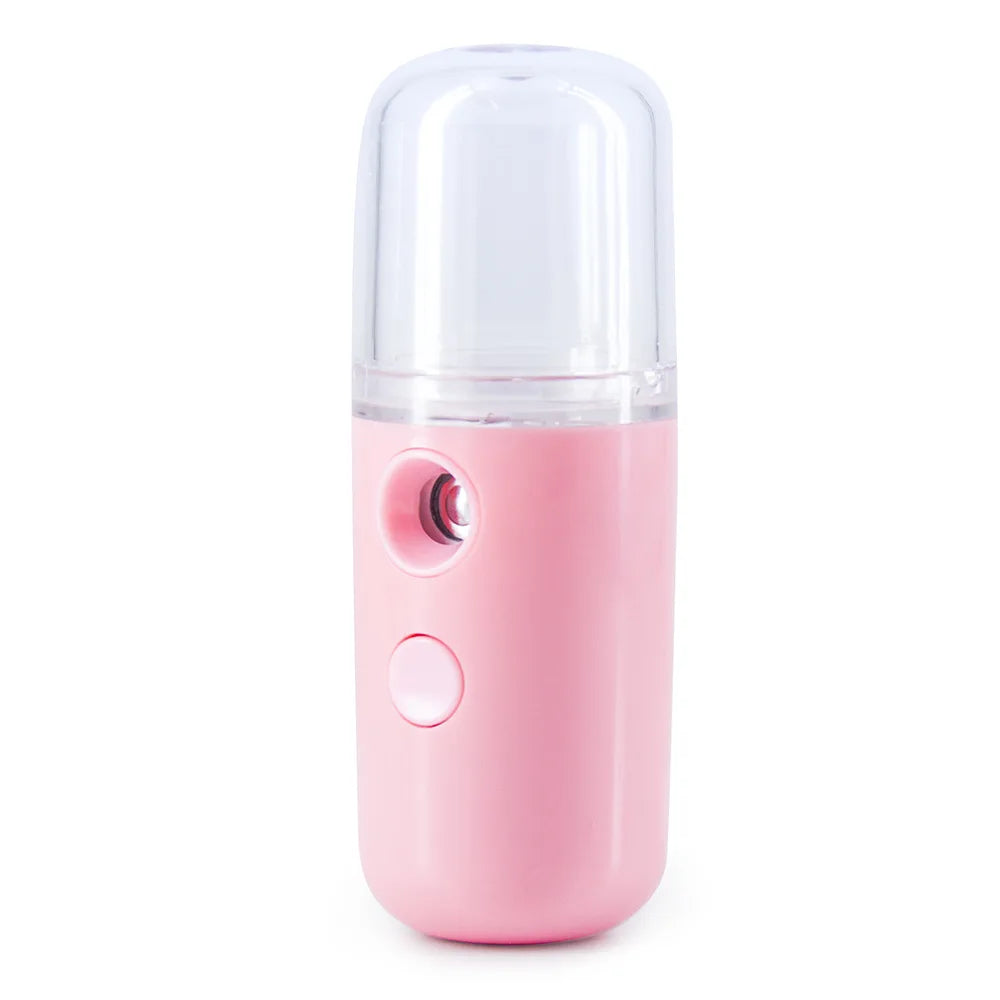 USB Mist Facial Sprayer  Humidifier Rechargeable Nebulizer