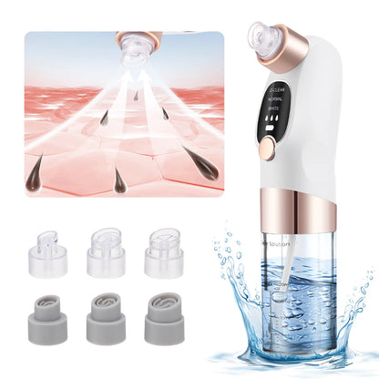 Electric Bubble Blackhead Remover Vacuum Suction Pore