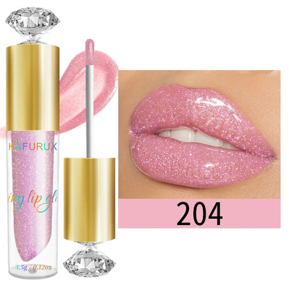 9 Colors Moisturizing Diamond Shimmer Glitter Lip Gloss