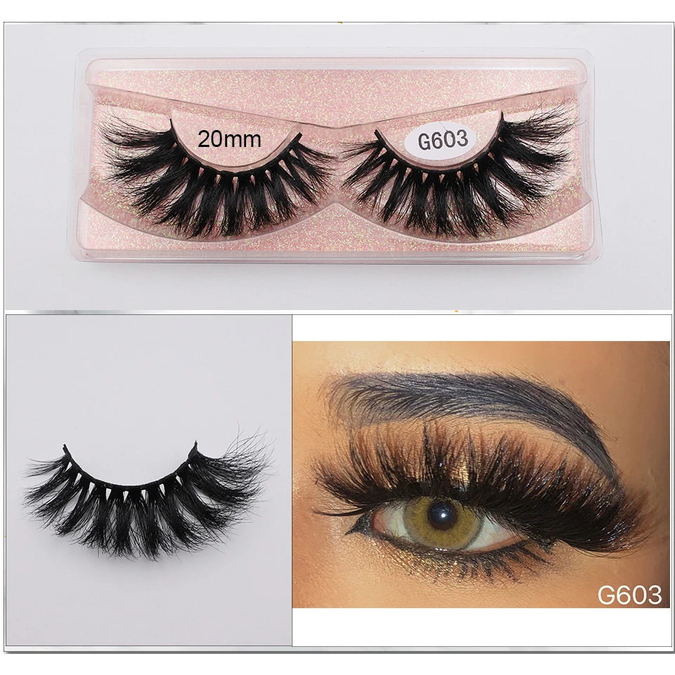 Mink Eyelashes New Soft Natural Full Strip Lashes Vendor