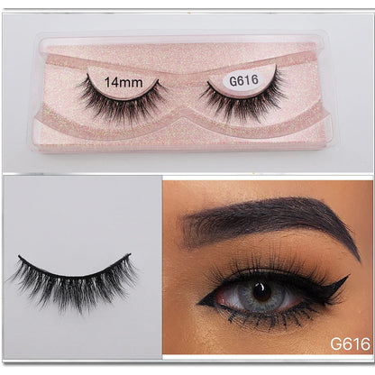 Mink Eyelashes New Soft Natural Full Strip Lashes Vendor