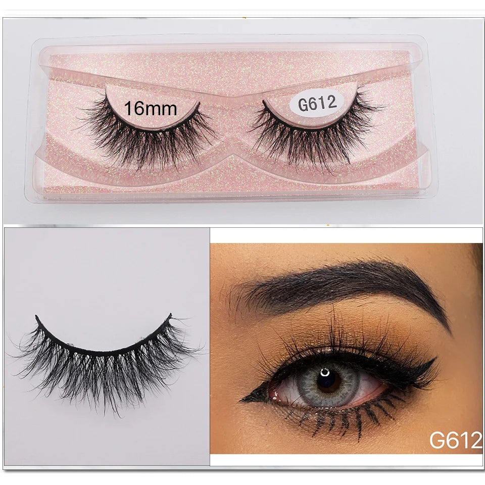 Mink Eyelashes New Soft Natural Full Strip Lashes Vendor