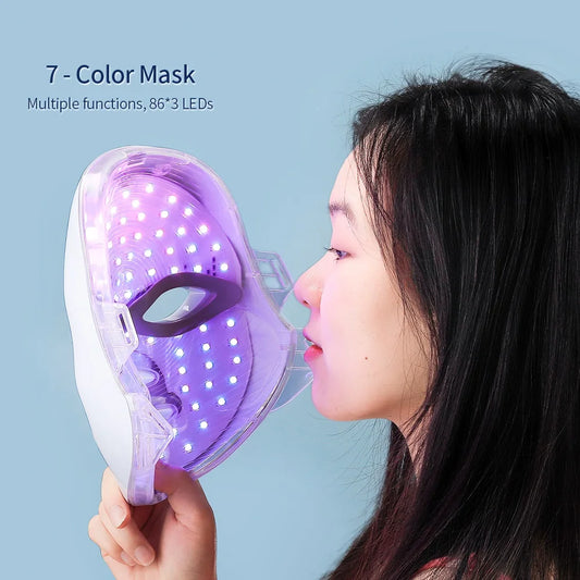 Rechargeable Facial LED Mask Colors LED Photon
