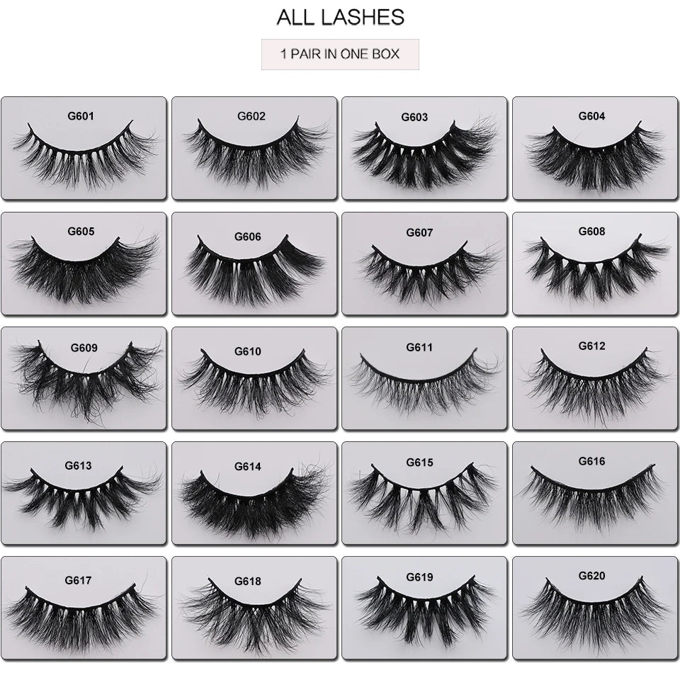 Mink Eyelashes New Soft Natural Full Strip Lashes Vendor