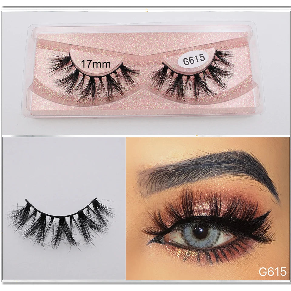 Mink Eyelashes New Soft Natural Full Strip Lashes Vendor