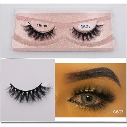Mink Eyelashes New Soft Natural Full Strip Lashes Vendor
