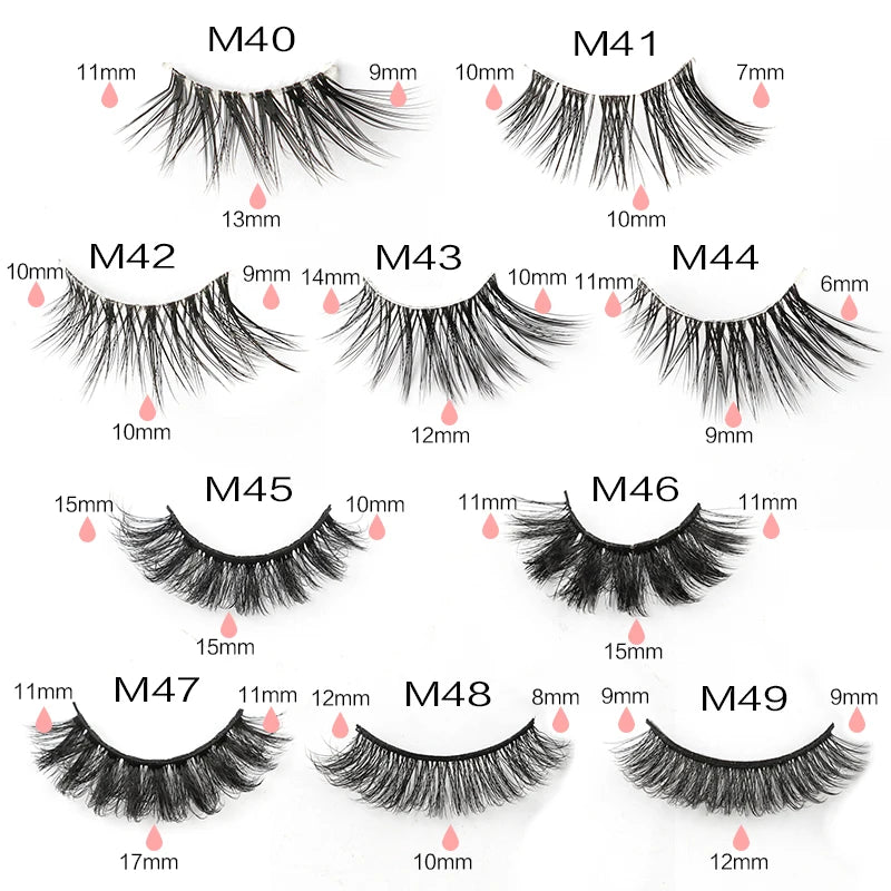 YSDO Fox Eye Lashes Winged End Eye Elongated Eyelashes
