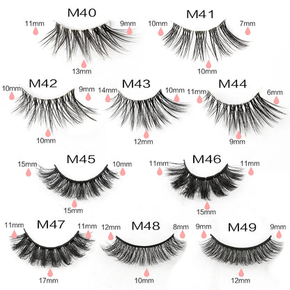 YSDO Fox Eye Lashes Winged End Eye Elongated Eyelashes