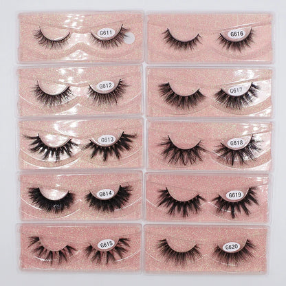 Mink Eyelashes New Soft Natural Full Strip Lashes Vendor