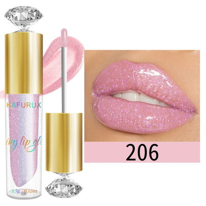 9 Colors Moisturizing Diamond Shimmer Glitter Lip Gloss