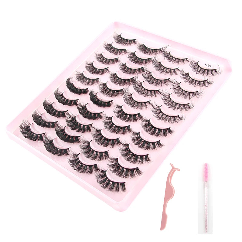 YSDO Half Eye Lashes False Eyelashes Natural Faux Mink