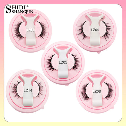 Fluffy Mink Magnetic Lashes Kit - 1 Pair Winged Anime