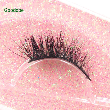 Goodobe Real Mink Half False Eyelashes Natural Soft Short