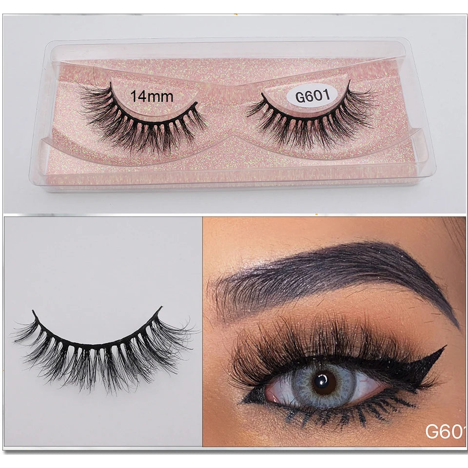 Mink Eyelashes New Soft Natural Full Strip Lashes Vendor