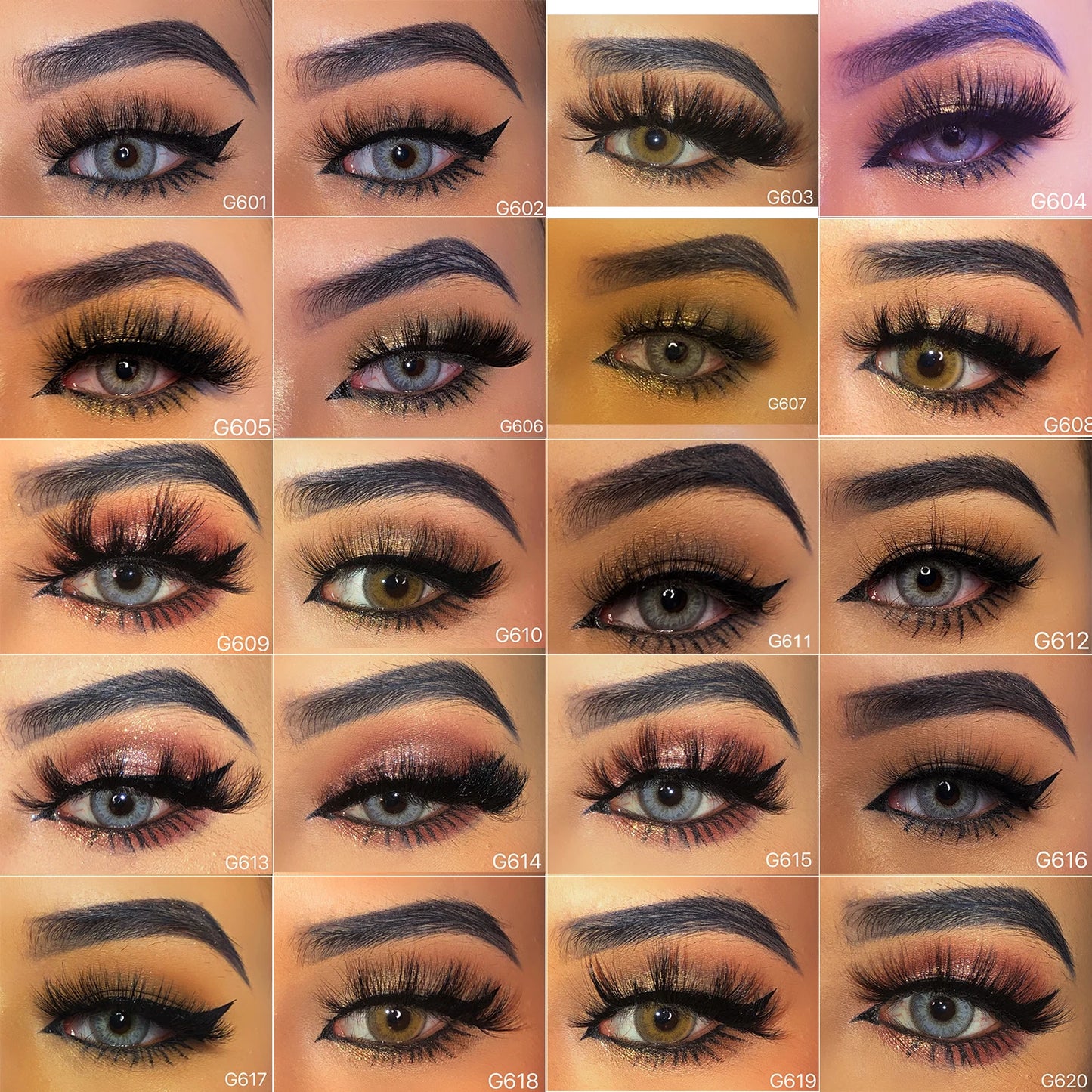 Mink Eyelashes New Soft Natural Full Strip Lashes Vendor