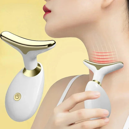Electric skin tightening care massage device, suitable f