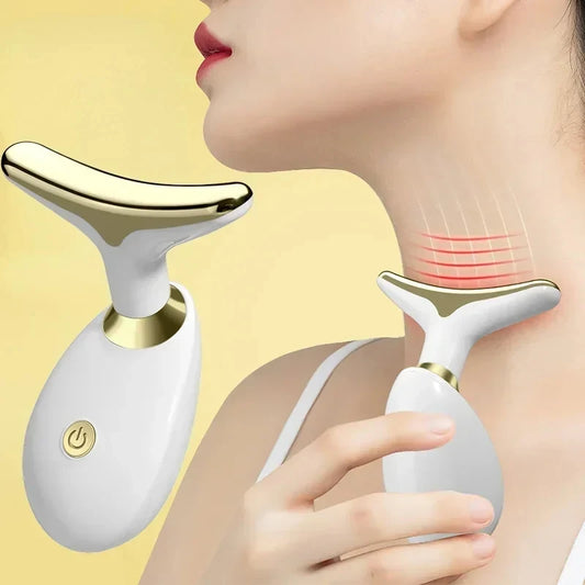 Electric skin tightening care massage device, suitable f