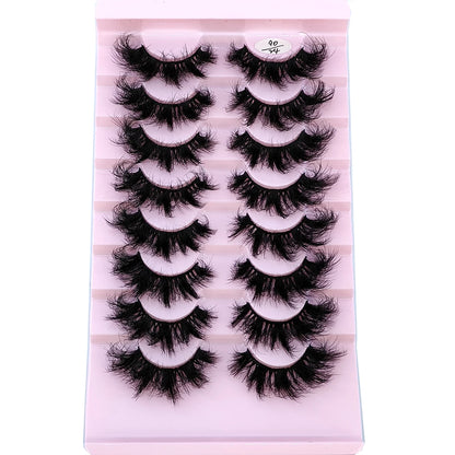 Mink Lashes Natural Long Full Strip Short False Eyelashes