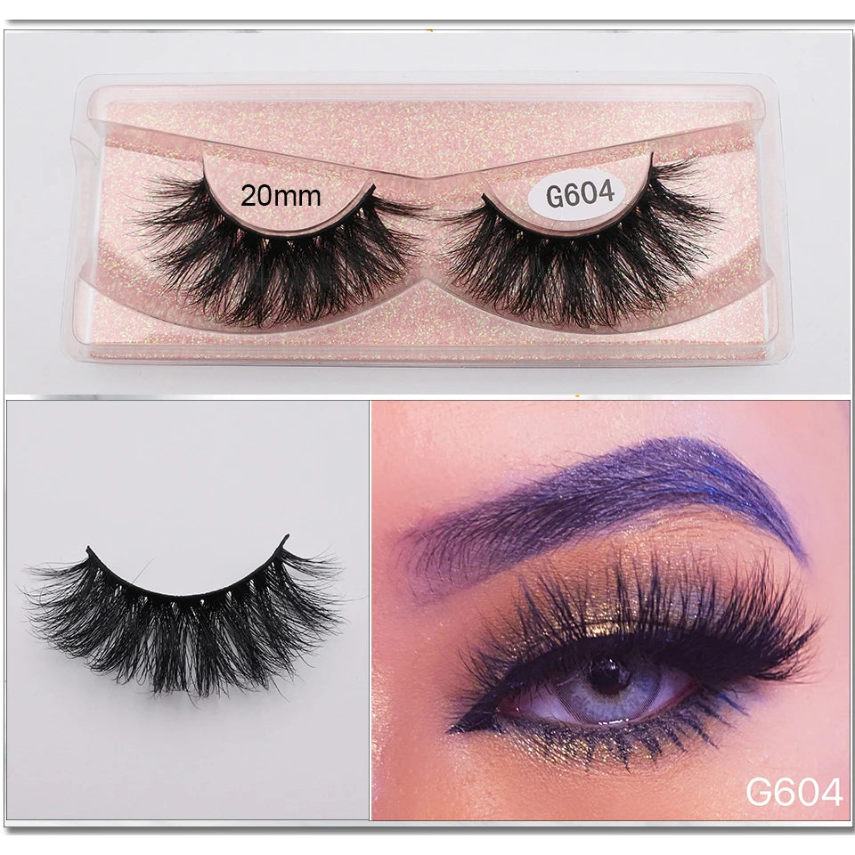 Mink Eyelashes New Soft Natural Full Strip Lashes Vendor