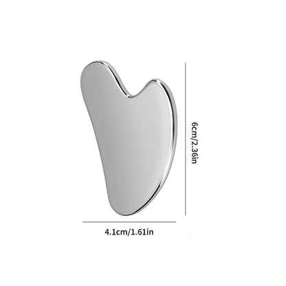 Stainless Steel Gua Sha Scraper Massager For Face Neck
