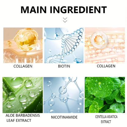 Collagen Peel Mask Biotin Collagen Wrap Mask Day and Night