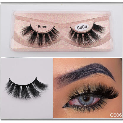 Mink Eyelashes New Soft Natural Full Strip Lashes Vendor